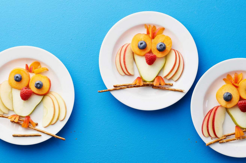 Hibou aux fruits