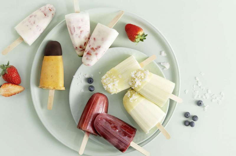 Esquimaux de yogourt glacé