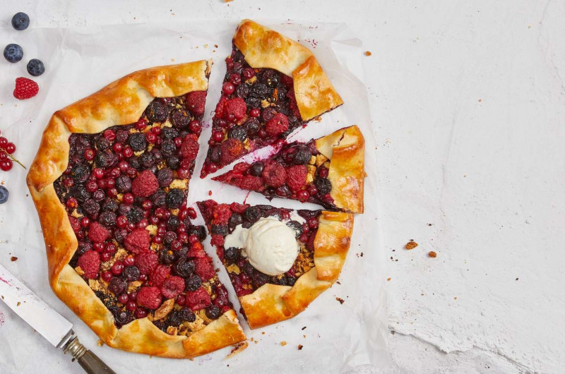Galette aux baies