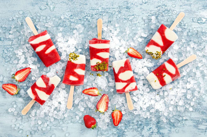 Bâtons de glace Coupe Romanoff