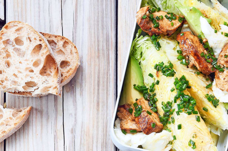 Salade de poulet et d'avocat