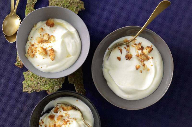Crème express avec liqueur aux œufs