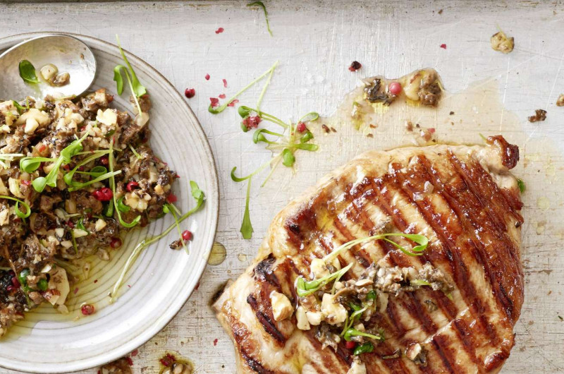 Pesto de morilles et de cresson