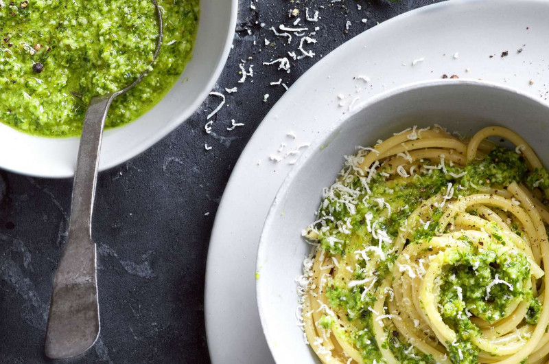Pesto de pistaches et de roquette