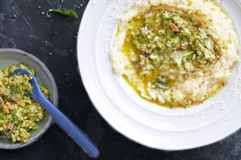 Pesto d'anchois aux olives
