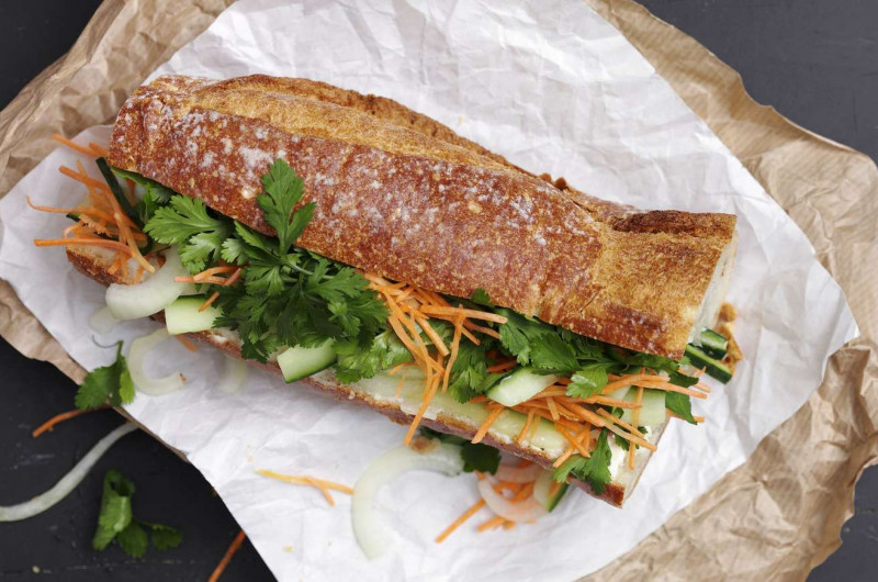 Sandwich vietnamien au fromage
