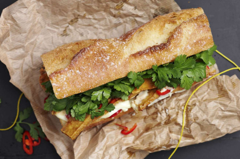 Sandwich vietnamien au tofu