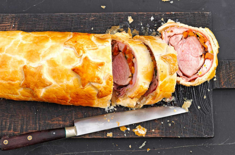 Filet mignon de porc en croûte