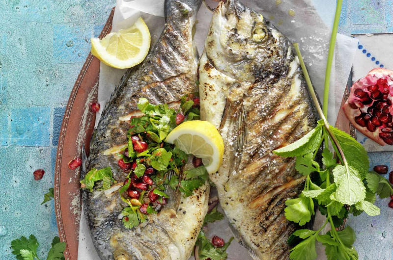 Dorade à l'orientale