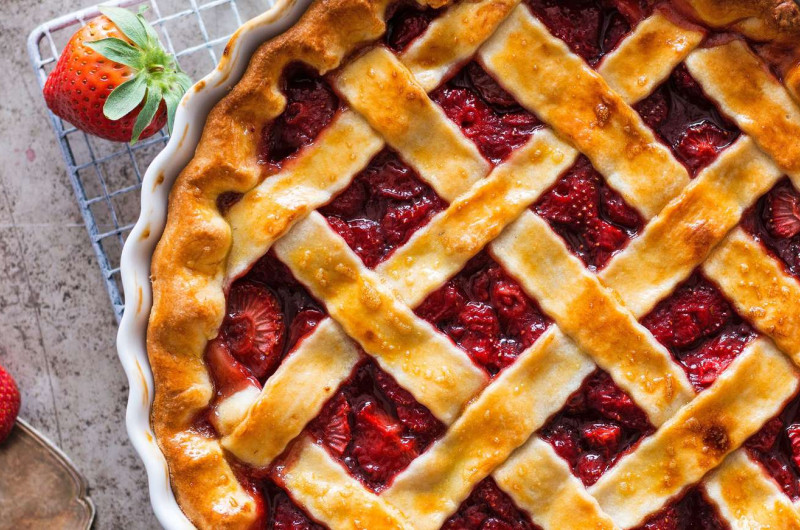 Crostata aux fraises