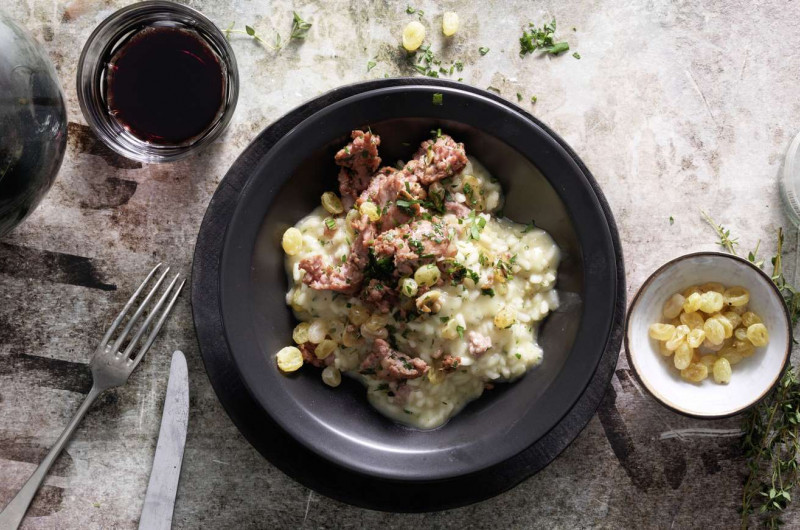 Risotto à la grappa