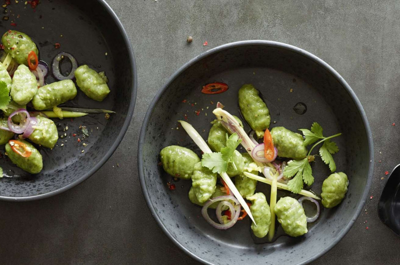 Gnocchi au matcha