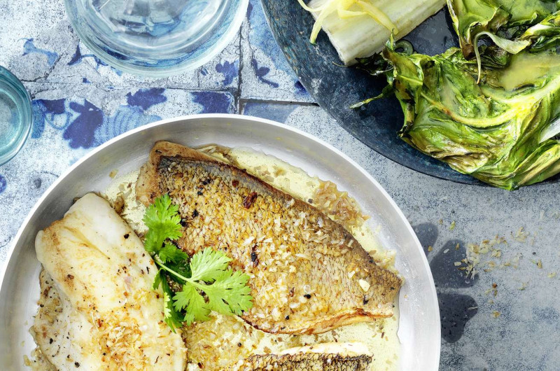 Red snapper à la noix de coco