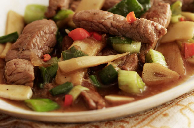 Emincé de bœuf à la sichuanaise