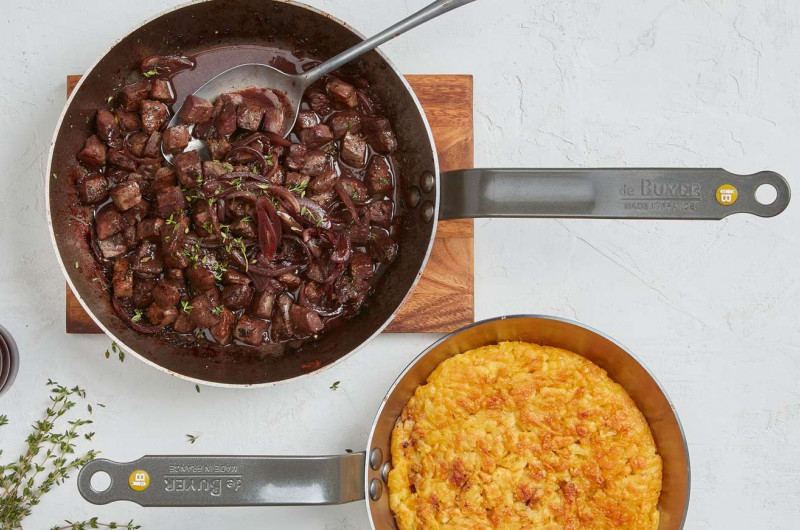 Émincé de foie de veau