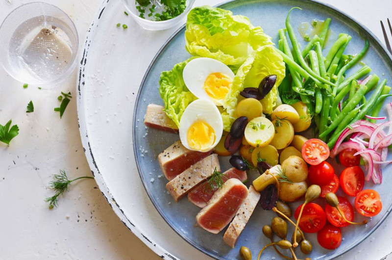 Salade niçoise au thon