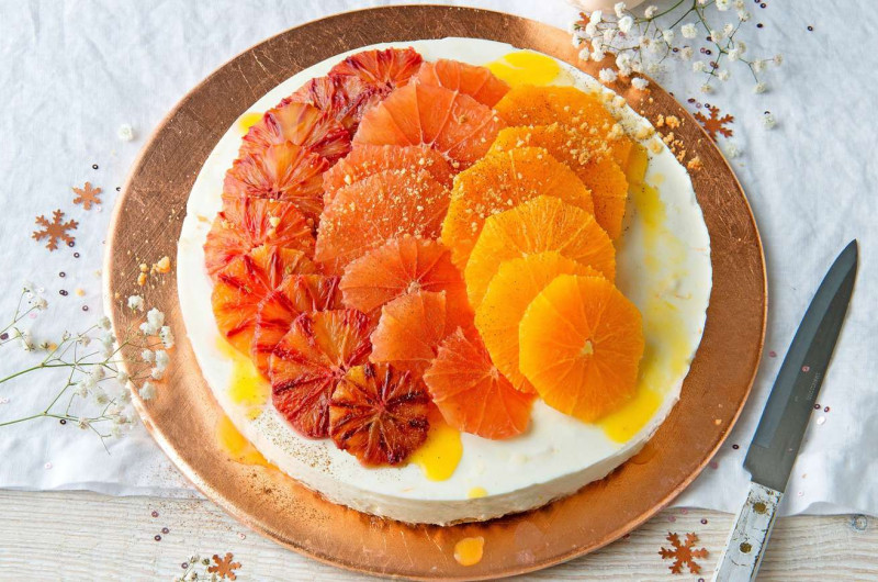 Cheesecake à l'orange