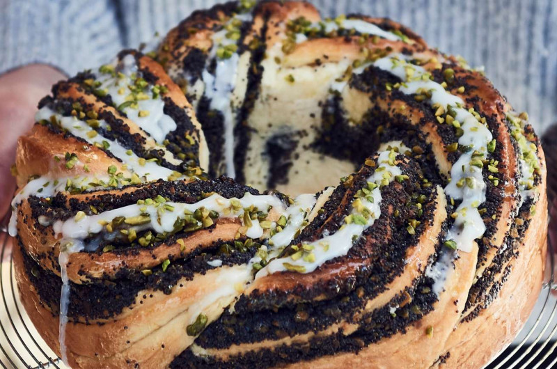 Couronne au pavot