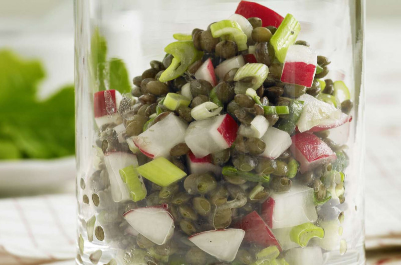 Salade de lentilles