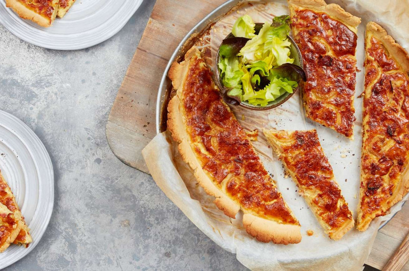 Quiche aux lardons