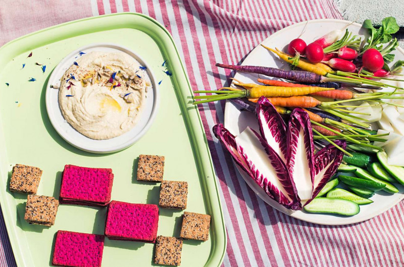Houmous aux graines de tournesol