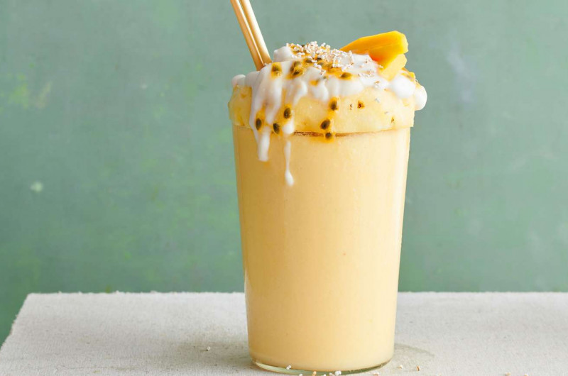Frappé mangue-gingembre