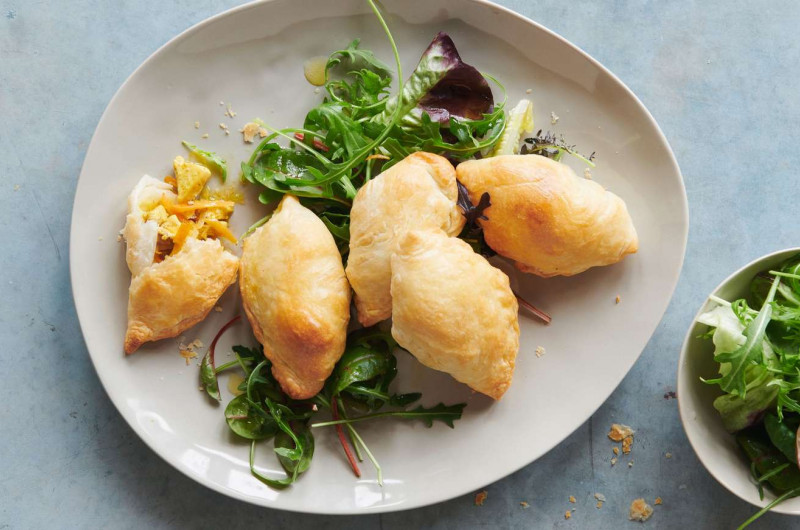 Chaussons de lapin au curry