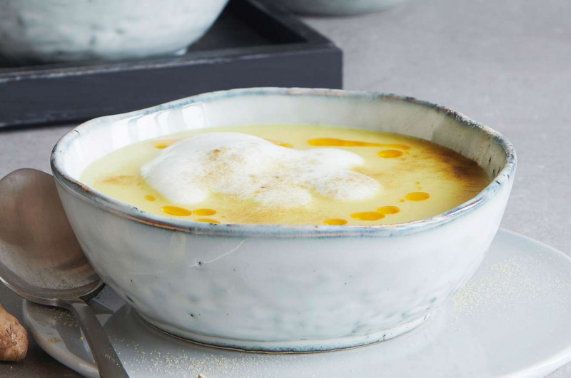 Velouté au lemon-grass