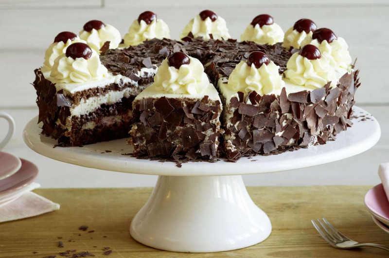 Tourte forêt-noire