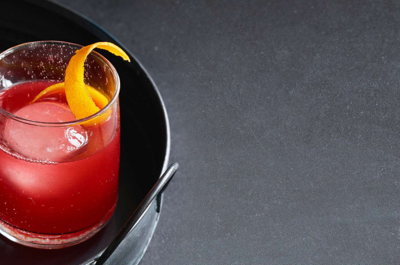 Negroni à l'orange sanguine