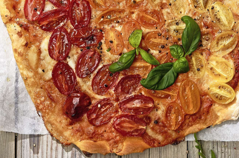 Pizza tricolore