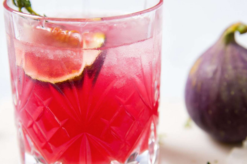 Gin fizz au grapefruit