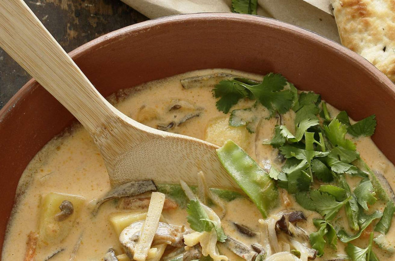 Curry de légumes avec pommes de terre