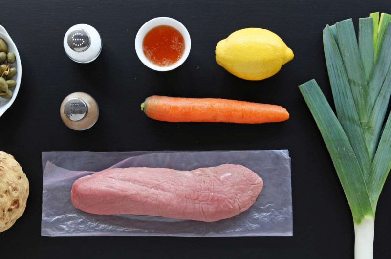 Vitello tonnato avec câprons