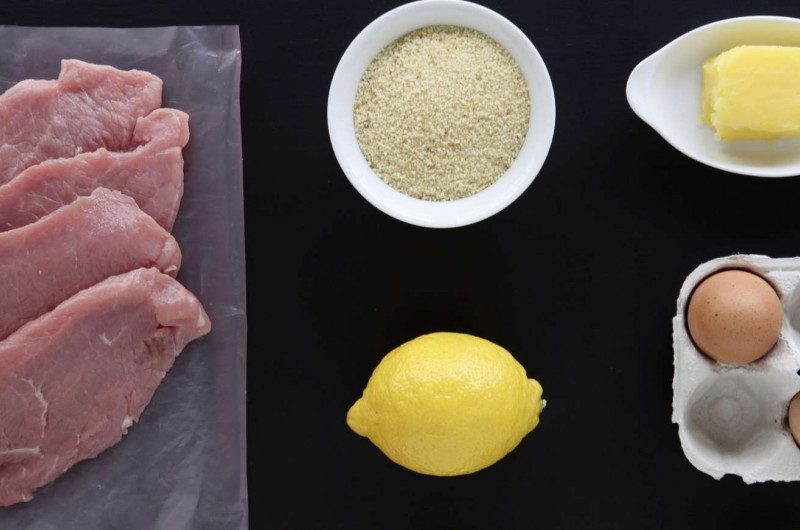 Escalope de veau panée