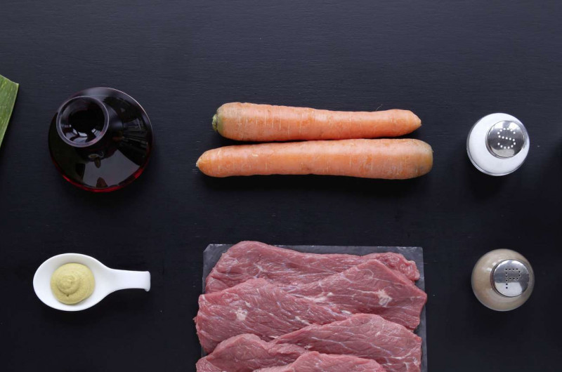 Tranches de bœuf braisées
