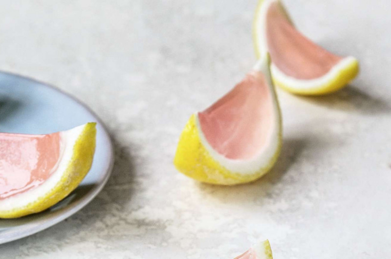 Gelées de citron avec remontant