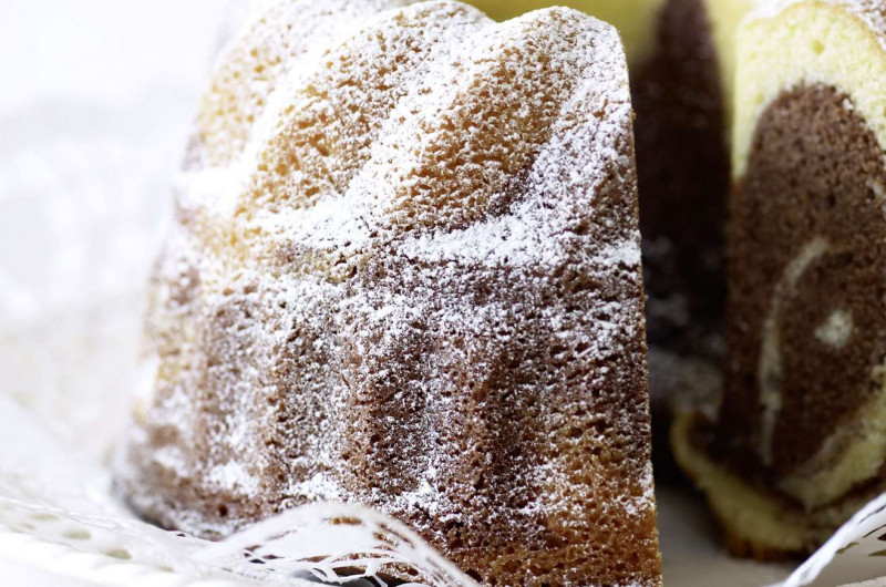 Kouglof marbré
