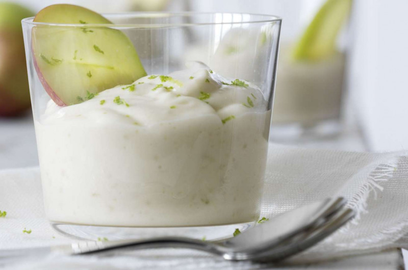 Crème au jus de pomme