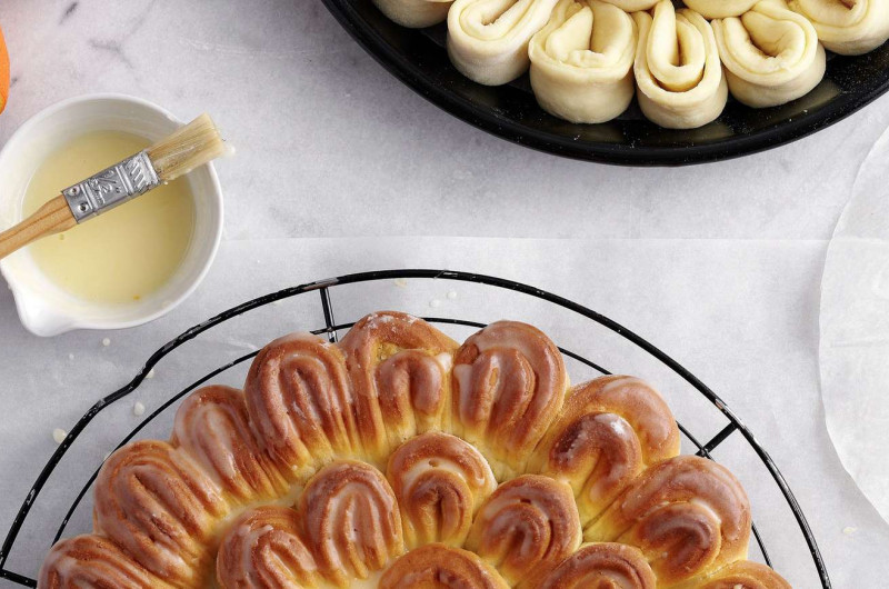 Gâteau-fleur aux amandes