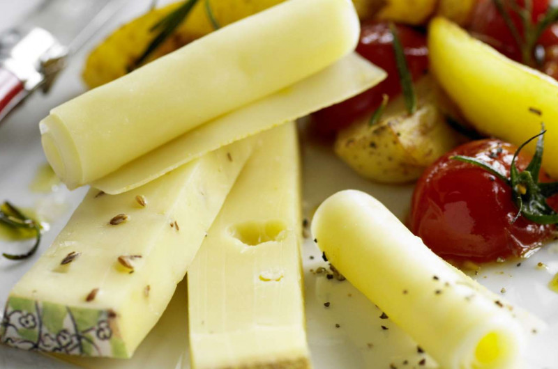 Pommes de terre au romarin avec choix de fromages
