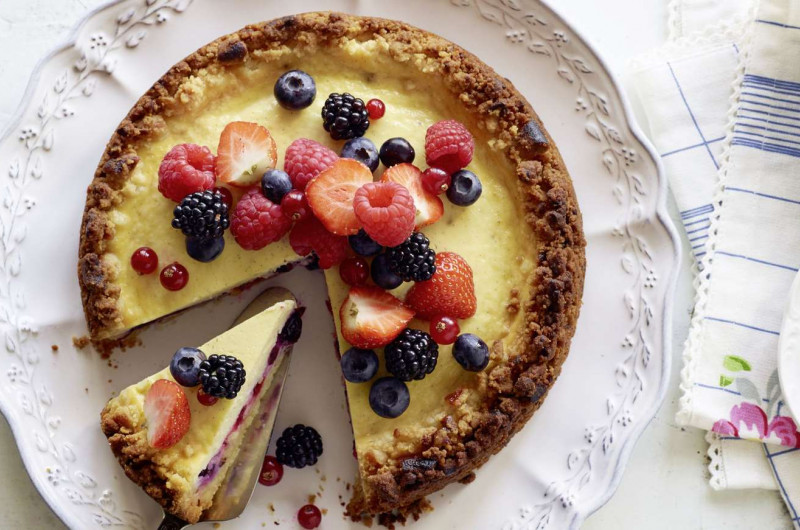 Cheesecake aux petits fruits