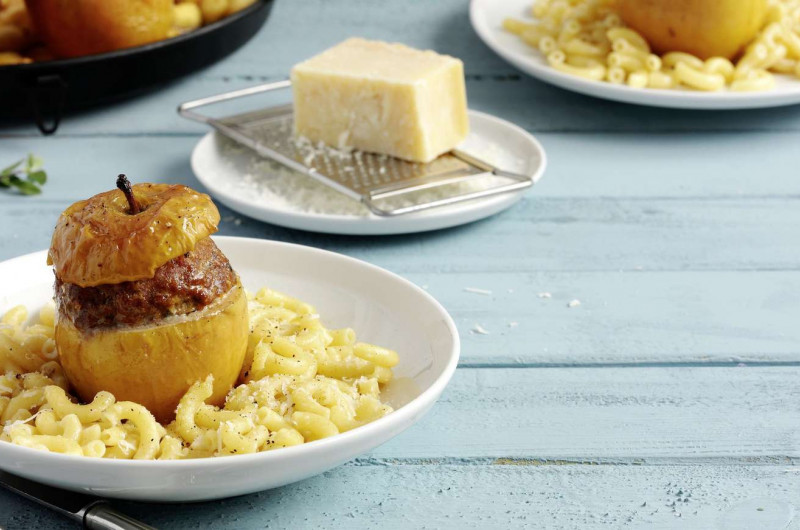Pommes farcies de hachis