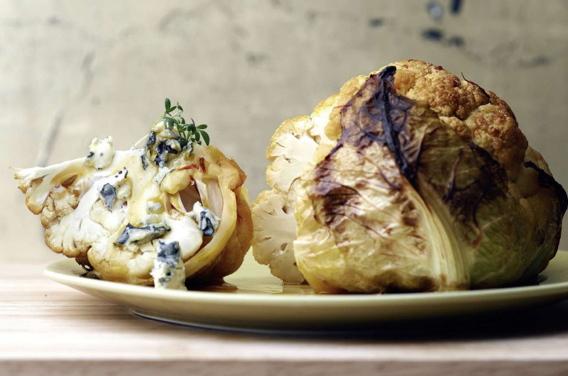Chou-fleur au fromage bleu