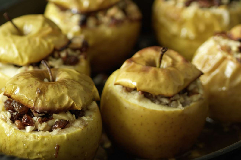 Pommes au four aux noisettes
