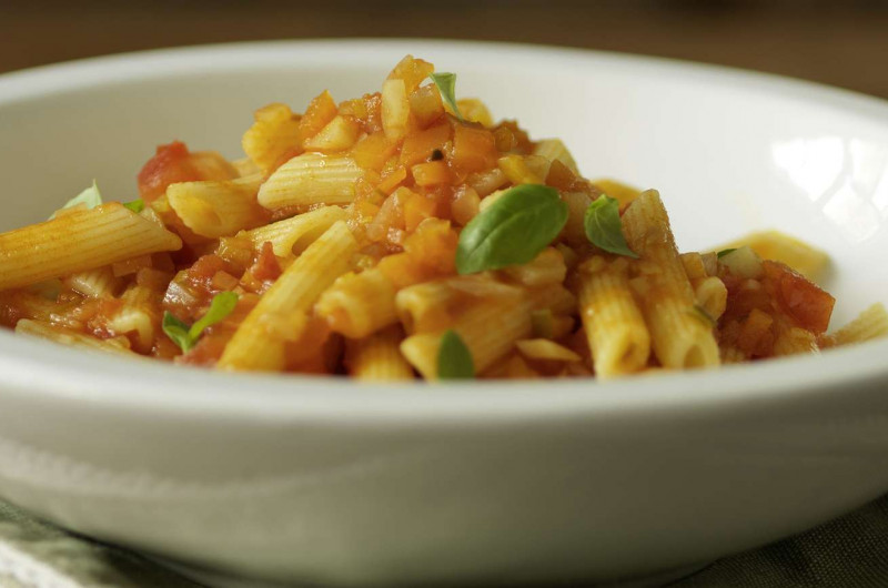 Pâtes à la bolognaise de légumes