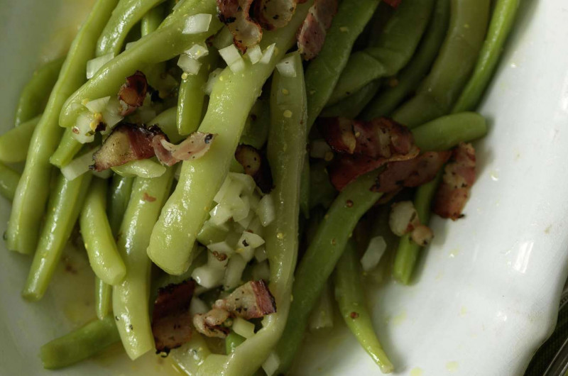 Salade de haricots verts
