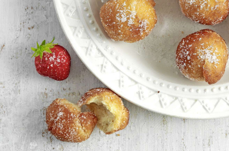 Petits beignets frits