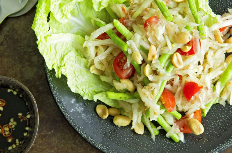 Salade de papaye
