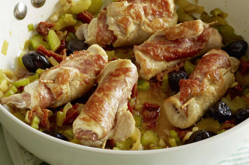 Involtini au salami